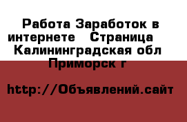 Работа Заработок в интернете - Страница 2 . Калининградская обл.,Приморск г.